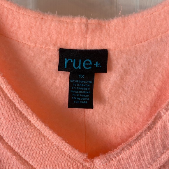 Rue + Cold Shoulder Sweatshirt NWOT - Picture 2 of 5